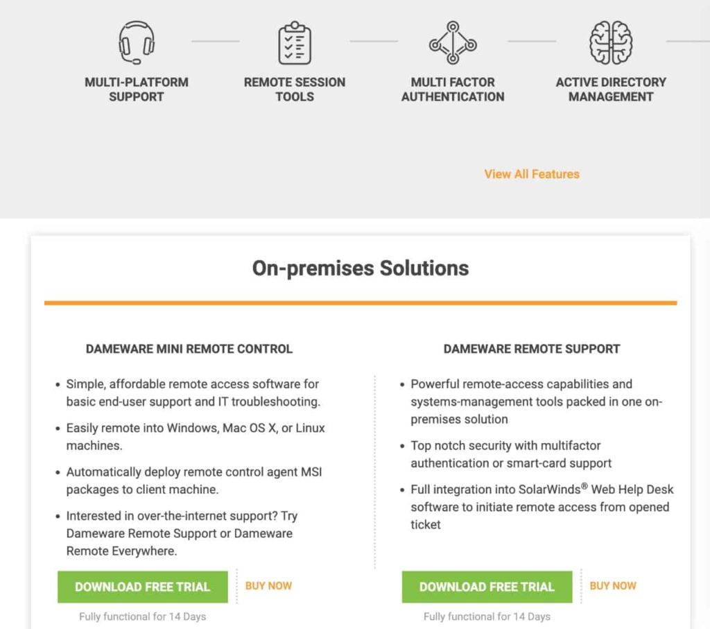 Terminal server solutions