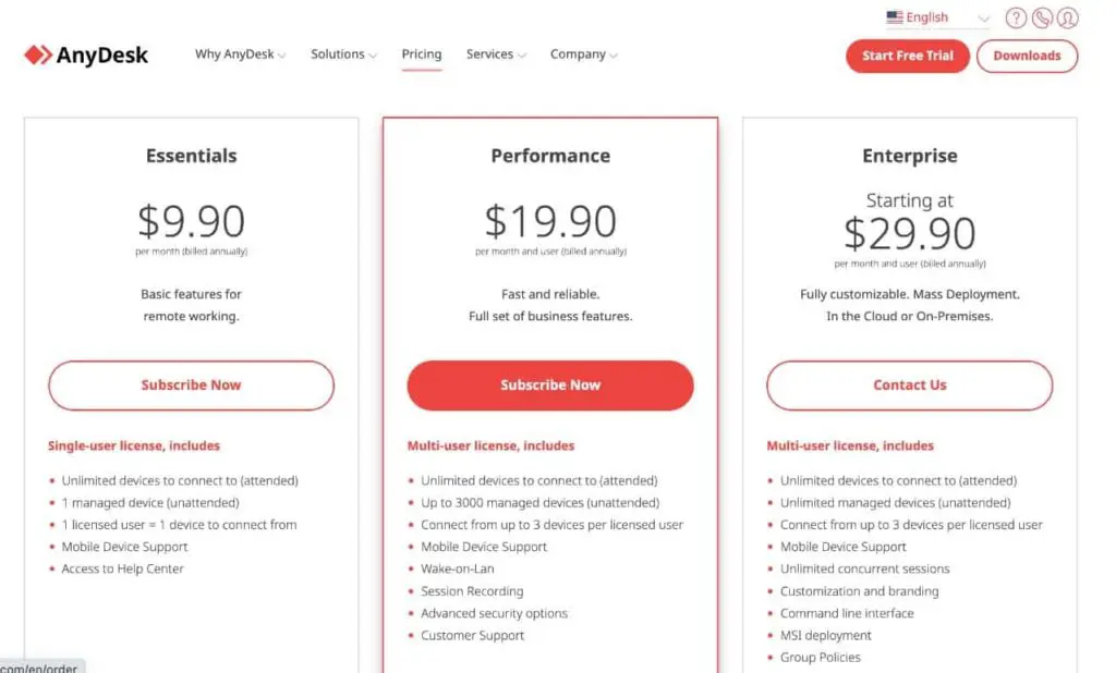 Anydesk software for multiple devices