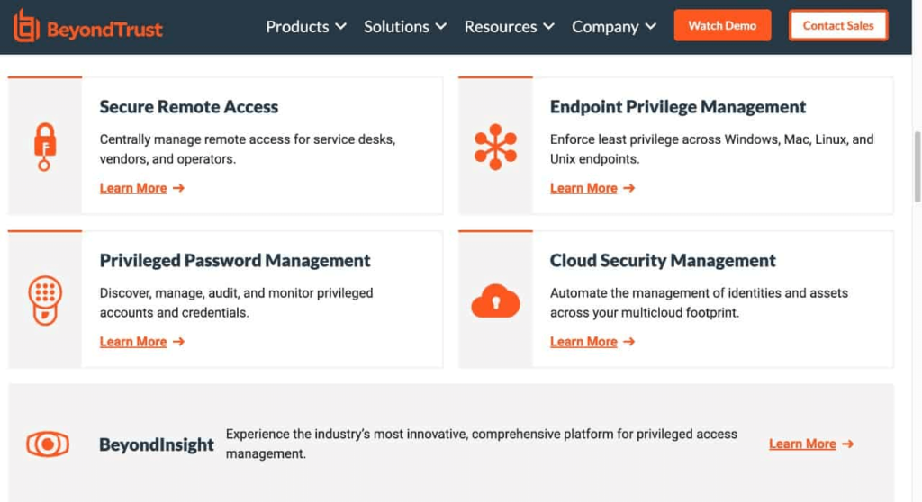 BeyondTrust remote desktop protocol