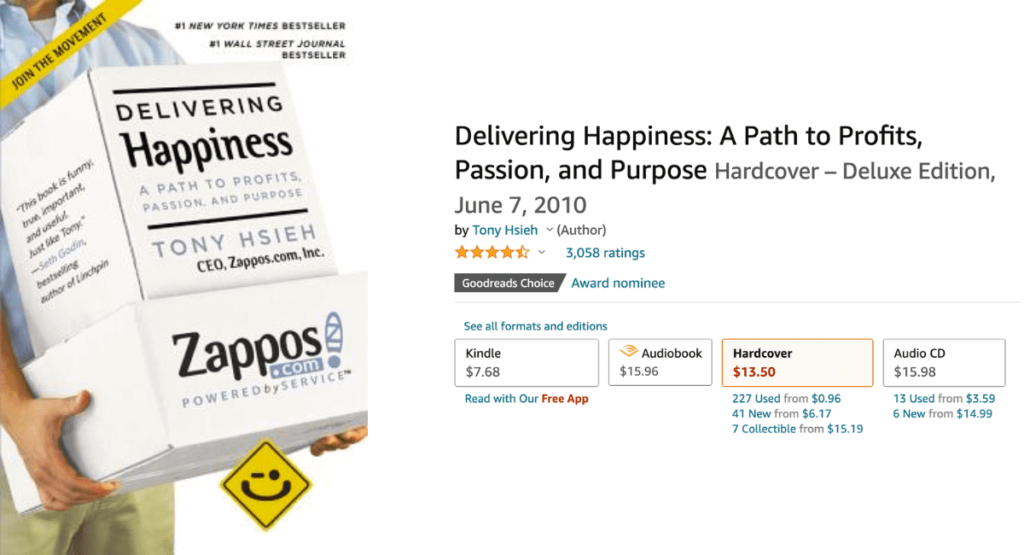 Create happiness to win friends and business success