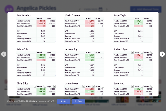 Screenshot of Screenshot Monitoring 
for Accountability