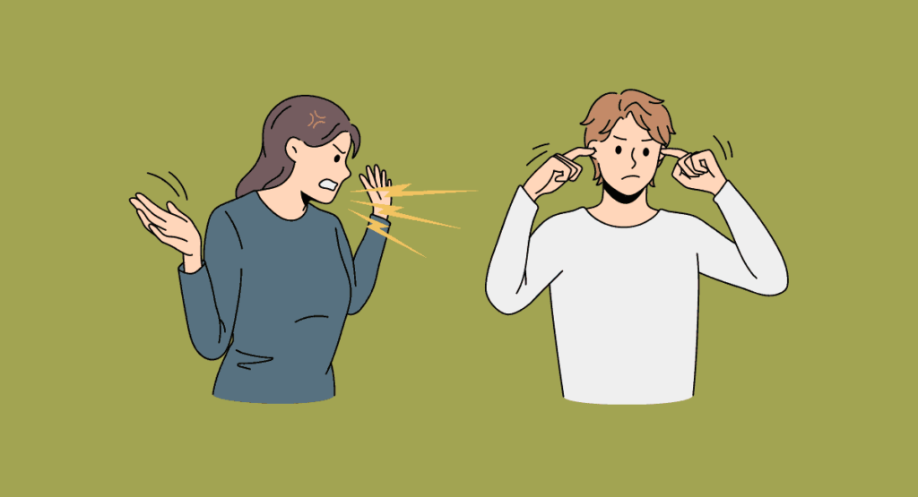 Illustration of Signs that show a conflict is brewing