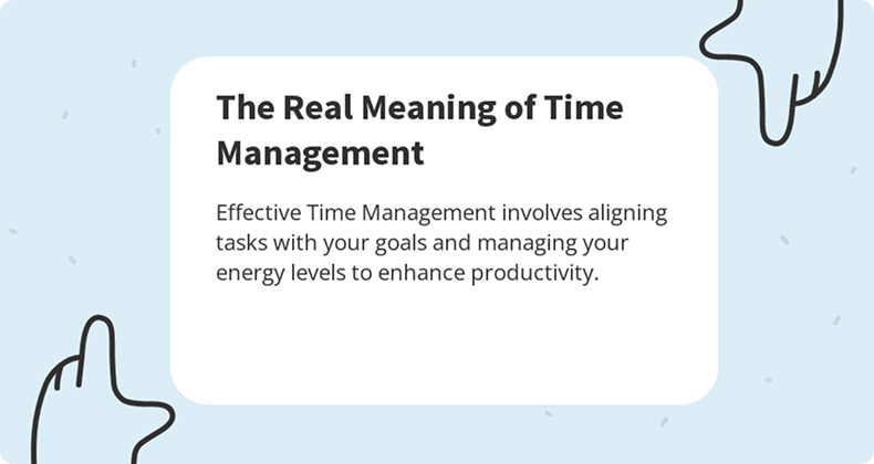 Time Management Meaning